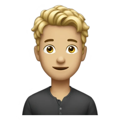 Garçon cagoulé sticker