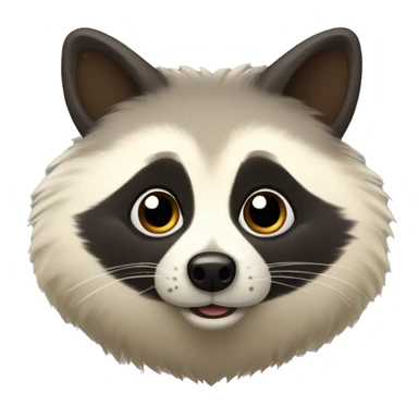 raccoon dog sticker