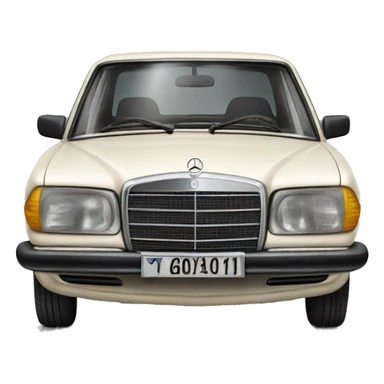 Old Mercedes sticker