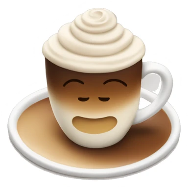 Latte with a Price of cake  sticker