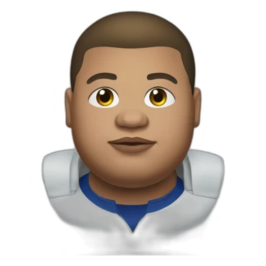 Killian mbappé obese sticker