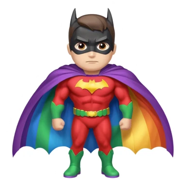 Batman if he was gay  sticker