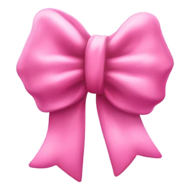 A pretty pink bow that’s very croquette ￼ sticker
