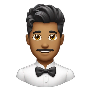 barber as eros sticker