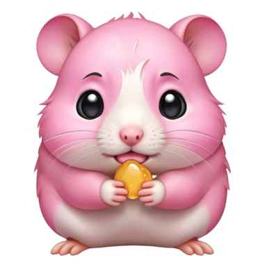 tiny hamster crying  sticker