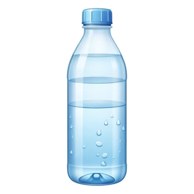 bottle of water sticker