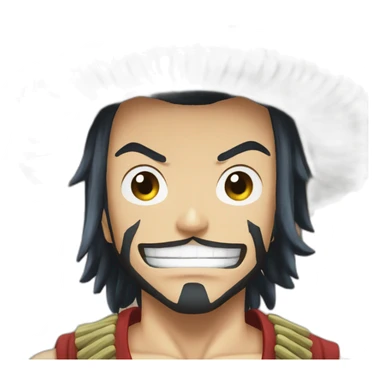 kaido one piece sticker