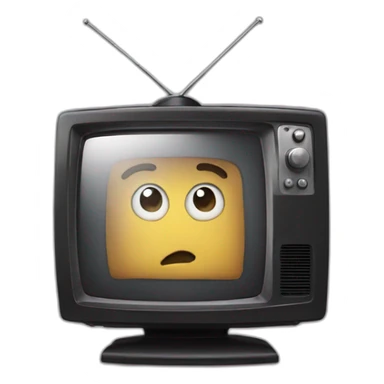 À tv head  sticker
