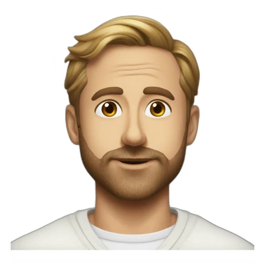 Ryan Gosling and Fahadh Faasil sticker