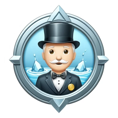 Monopoly hydro specialist badge  sticker