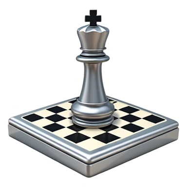 a bolt on a chess board sticker
