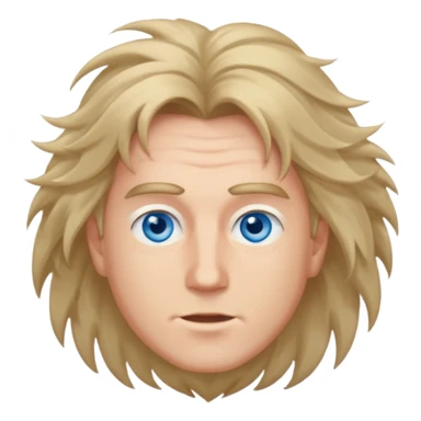 blown mond man sticker