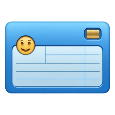 Library card
 sticker