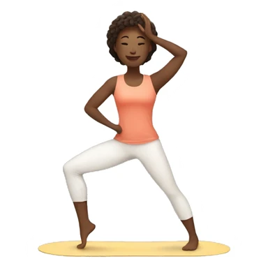 yoga enthusiast sticker