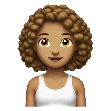 White tank top sticker