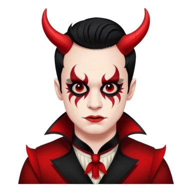 brendon urie demon from emperors new clothes sticker