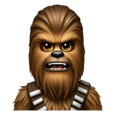 Chewbacca shoked sticker