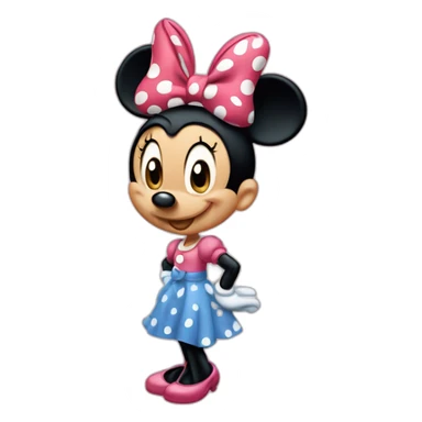  Classic Minnie Mouse  sticker