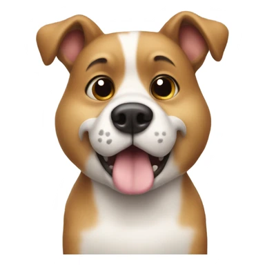 Dog and a huge hamster  sticker