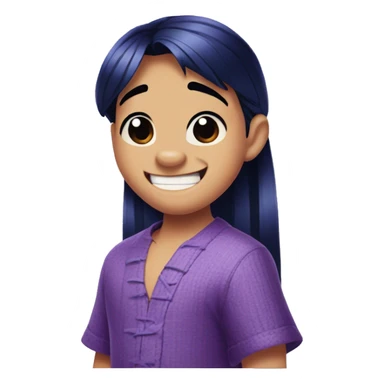 Purple stitch from “lilo and stitch” sticker