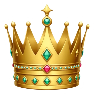 Crown for a prince sticker