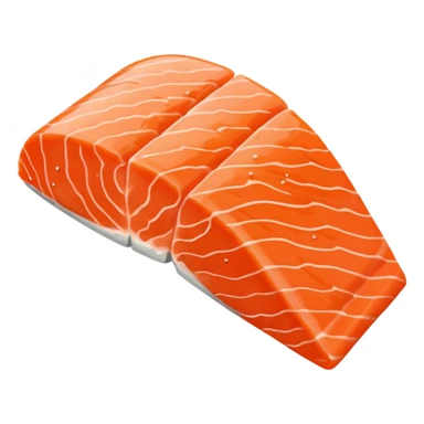 Slice of Salmon sticker