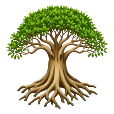   Mangrove tree. sticker
