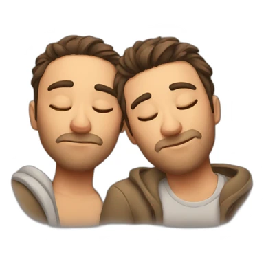 Sleepy boyfriends sticker