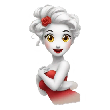 Bisou dans le cou  sticker