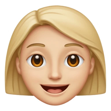 😋 with one eye open  sticker