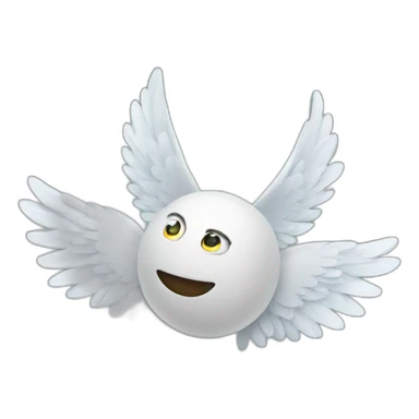 money with wings sticker