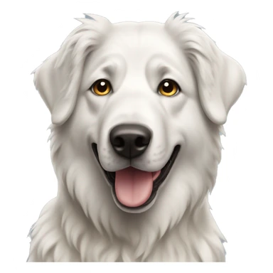 Maremma shepherd dog sticker