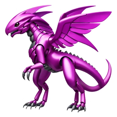  Cool Edgy Shiny Futuristic Ethereal Legendary Digimon-Genesect-Palkia-hybrid full body sticker