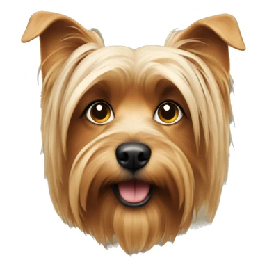 Yorshire dog  sticker