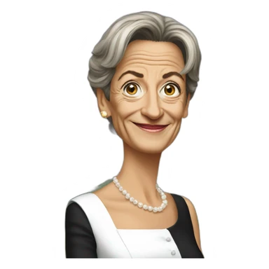 sarkozy lady sticker