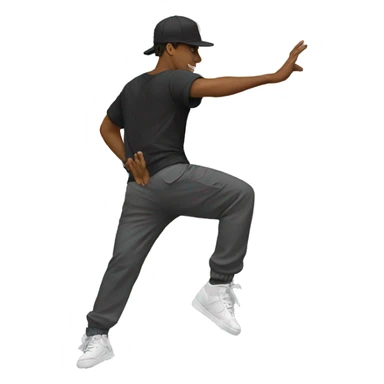 Breakdancer sticker