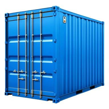 goods Contener emoji which is used for shipment of goods, single contaner, i want to use as emoji with size in height 24px and width in 24px sticker