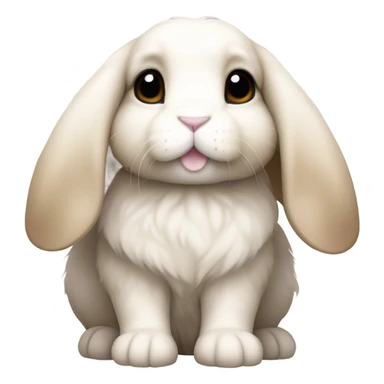 Holland lop bunny sticker