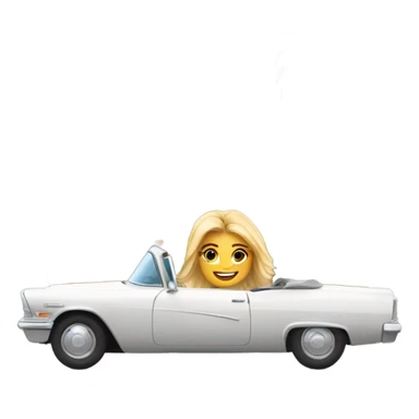 Anouk driving through Hollywood sticker