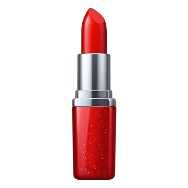 Lipstick glitter sticker