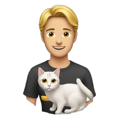 Michael with ur cat sticker