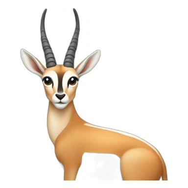 Gazelle sticker