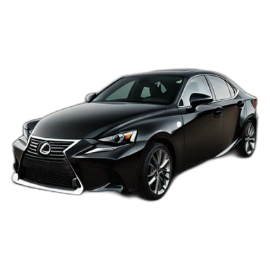 Lexus is 200t 2017 black color sticker