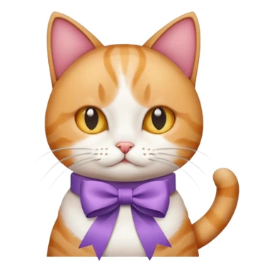 Kurdele takıp kapak yapan kedi sticker