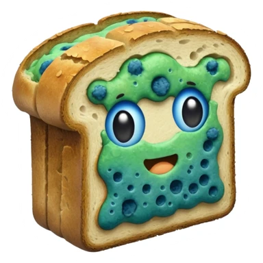 Mouldy bread sticker