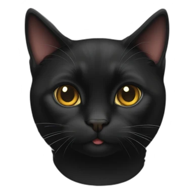 fat bombay cat sticker