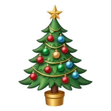 árvore de natal sticker