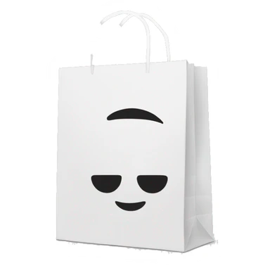 American apparel shopping bag sticker