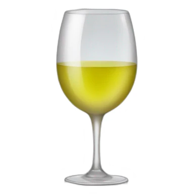 white wine cup sticker