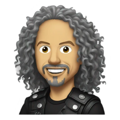 Kirk Hammett metallica sticker